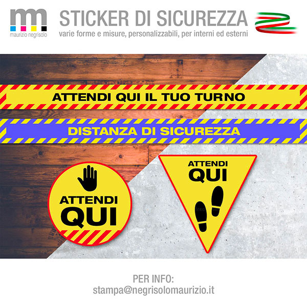Sticker per pavimentazione